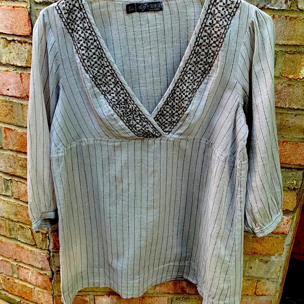 Beautiful sage color cotton top